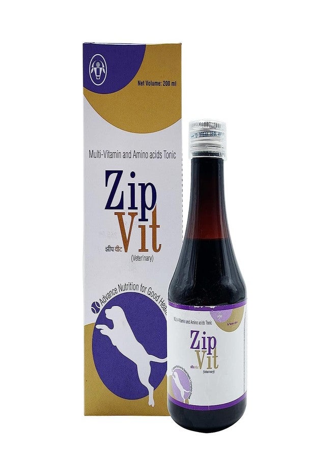 BULLYPET ZipVit multivitamin for Dogs| Amino Acid Dog Supplement| Immunity Booster & Appetite Stimulation for Dogs & Cats (Pack of 3) - Image 3